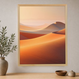 Wallity Pintura Decorativa en Lienzo Enmarcada 70 x 95 cm Multicolor